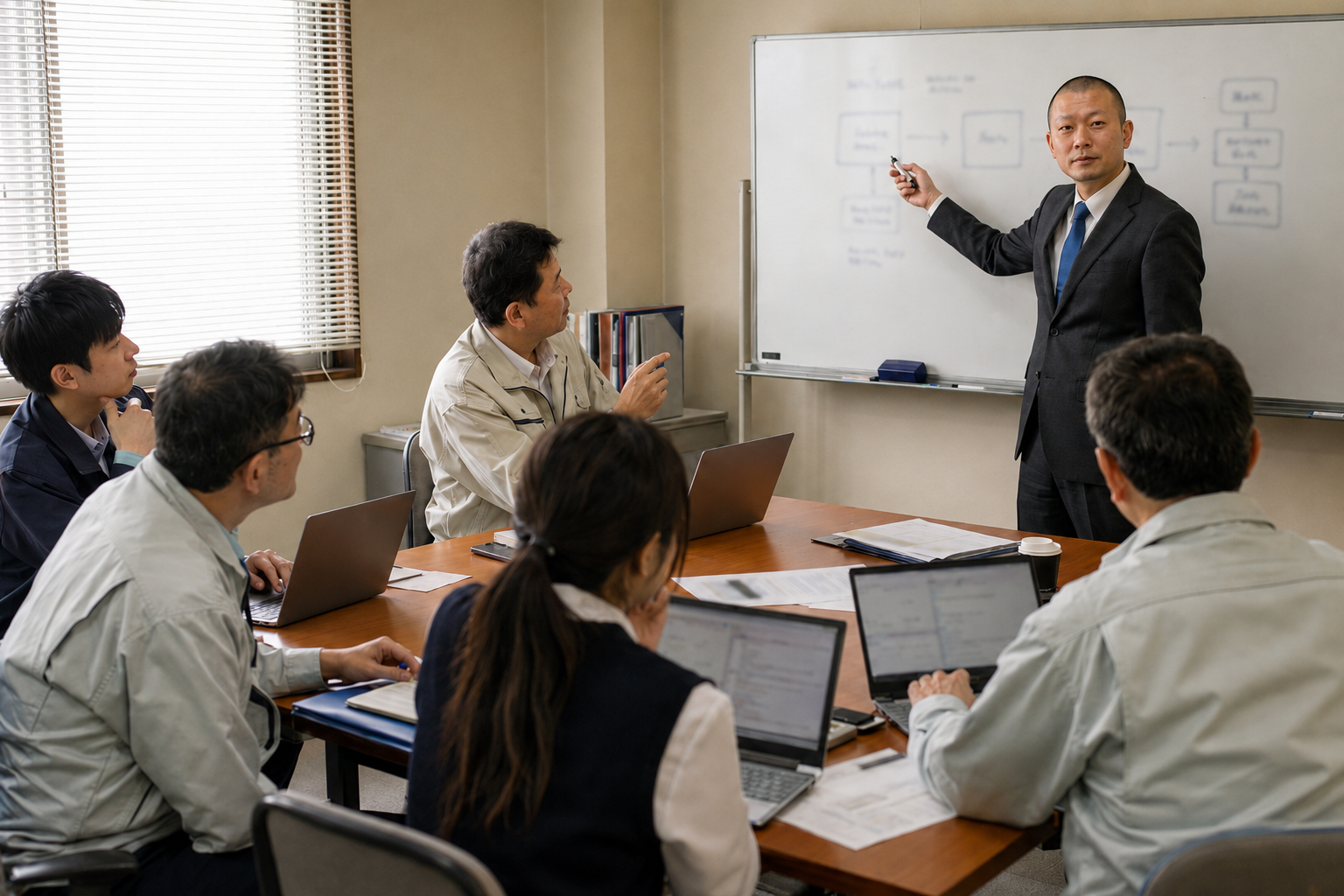 大垣での生成AI研修の様子