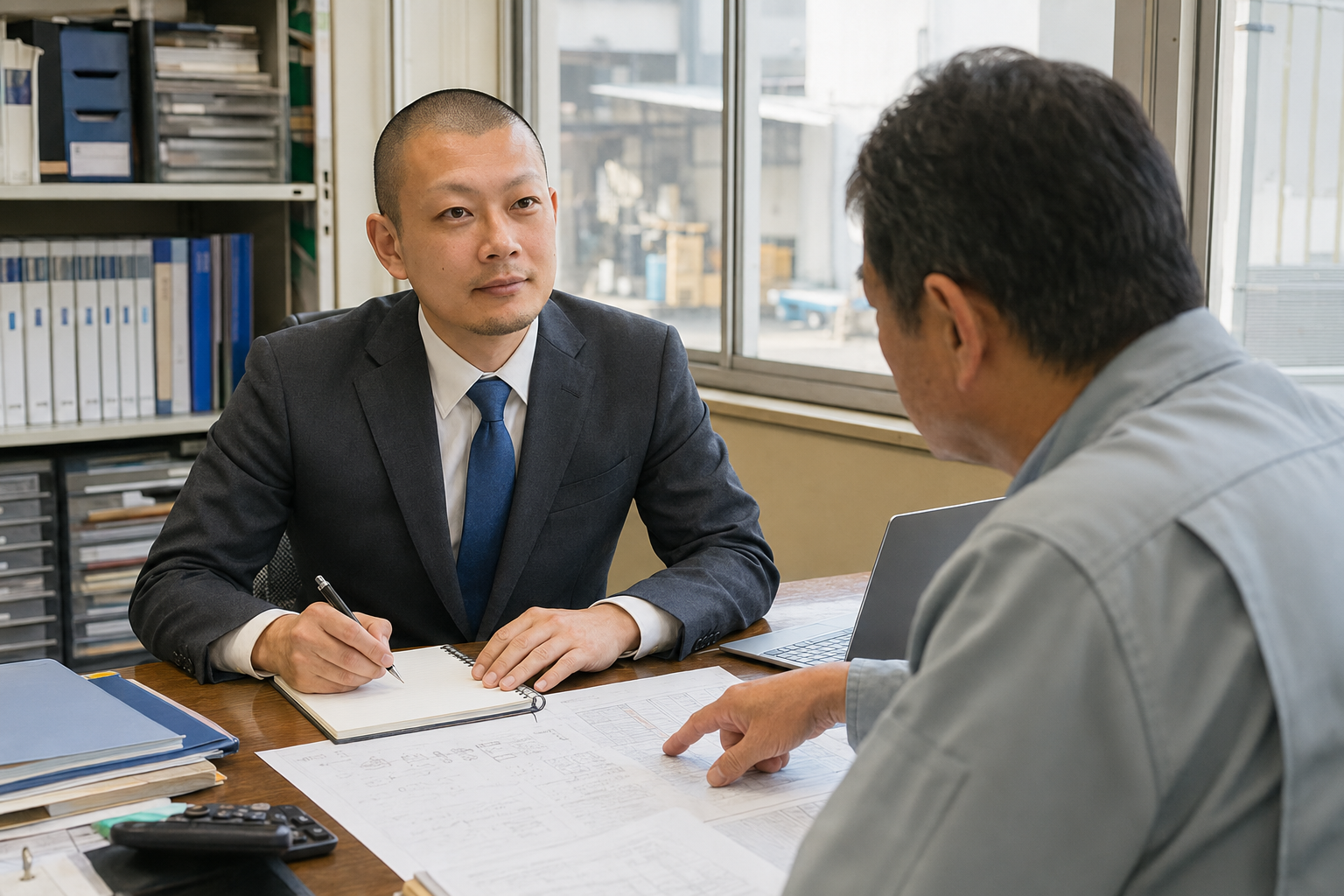 個別相談の様子